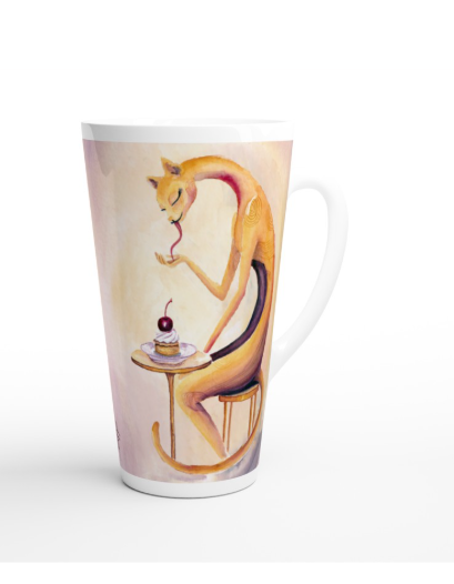 Elegante Latte Tasse - Betty’s süße Eitelkeit - Limitierte Sammleredition