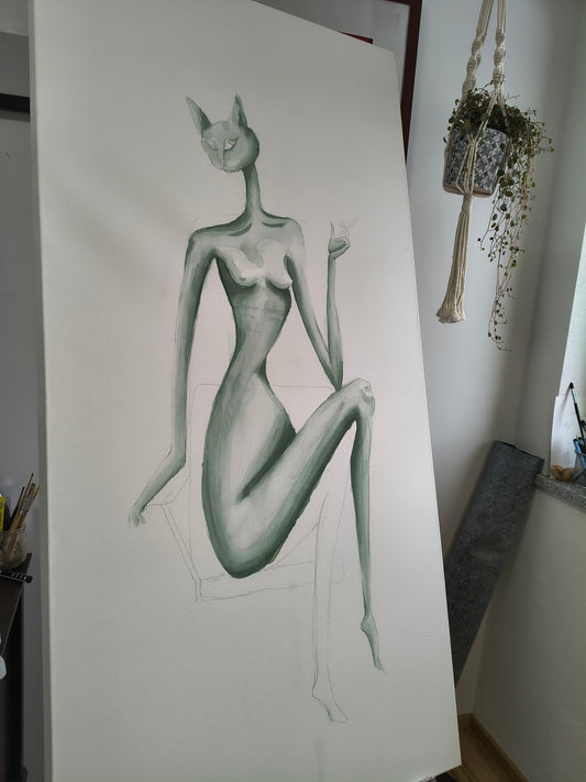 Resolve - Originalgemälde