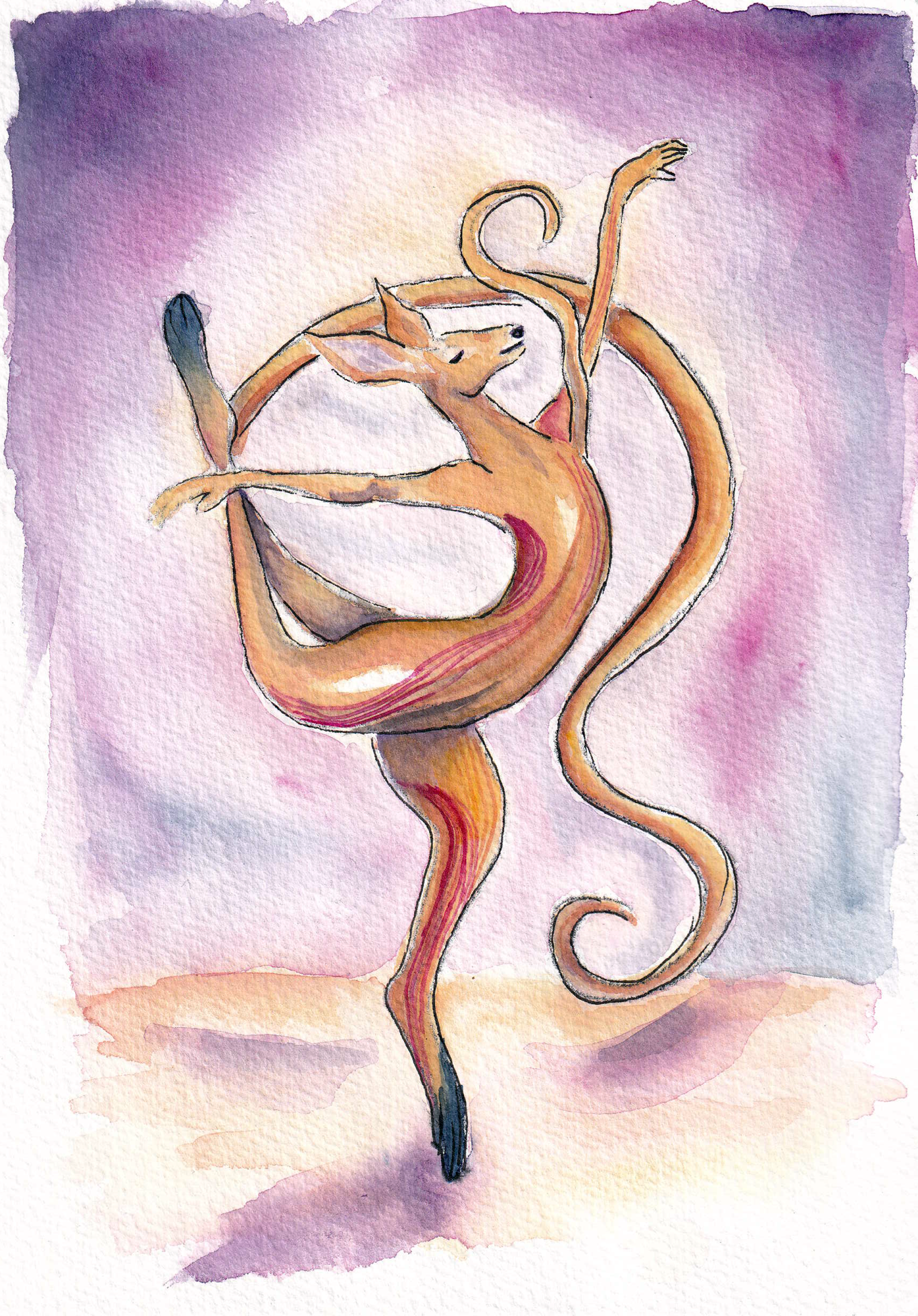 Der Tanz, der mich hält - Original Gemälde