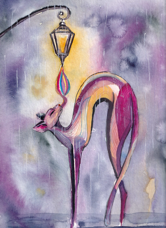 Das leise Trotzdem - Original Gemälde