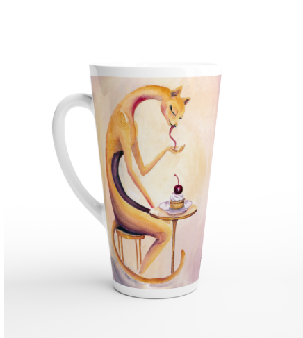 Elegante Latte Tasse - Betty’s süße Eitelkeit - Limitierte Sammleredition