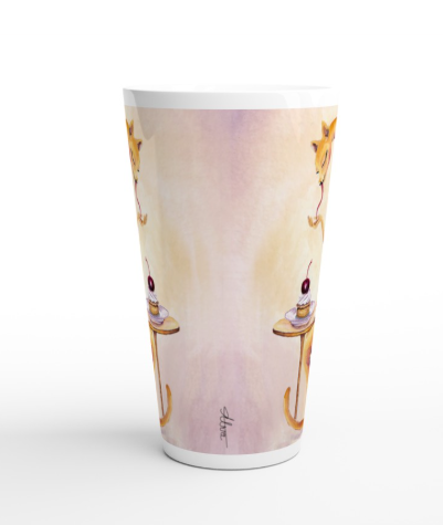 Elegante Latte Tasse - Betty’s süße Eitelkeit - Limitierte Sammleredition