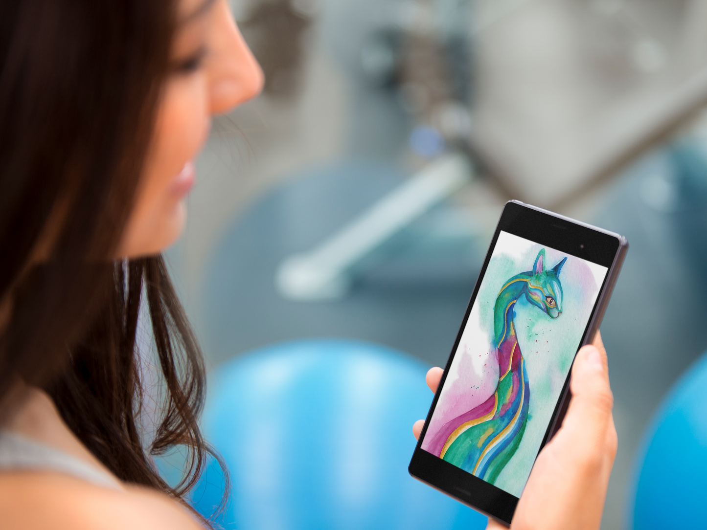 ORAKEL – Kunst-Wallpaper mit Erinnerung